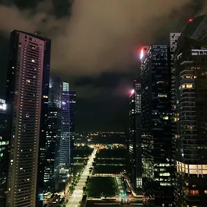 City Balcony With Marina Bay View Appartamento